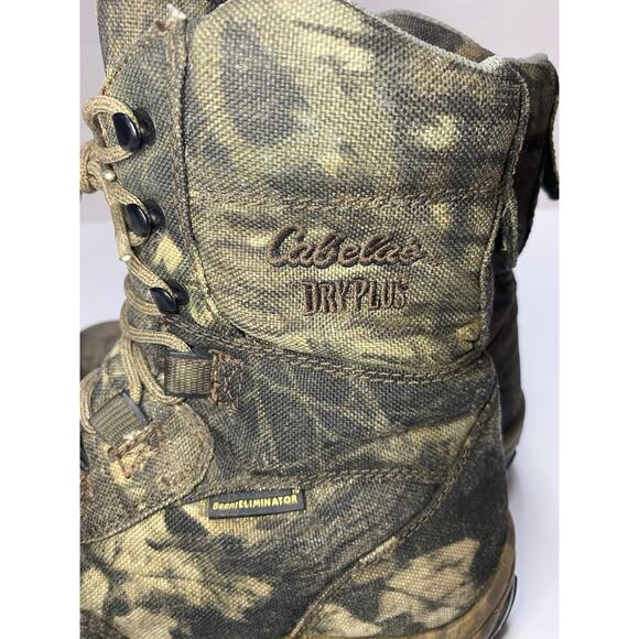 Cabela’s Waterproof Full Draw Hunting Boots Size 8.5 EE Mossy Oak Vibram Soul - Picture 6 of 11